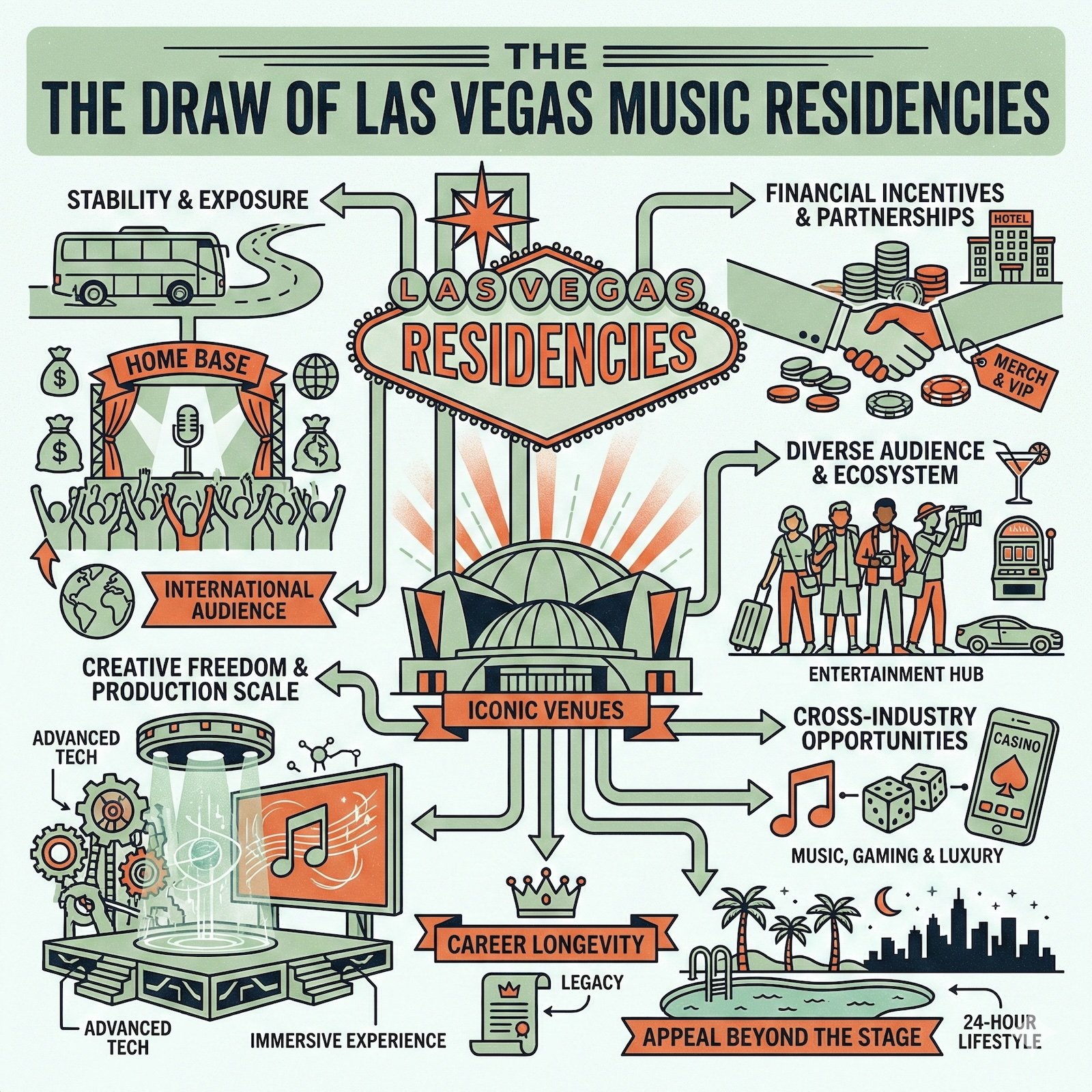 Why do Major Artists Choose Las Vegas Residencies?